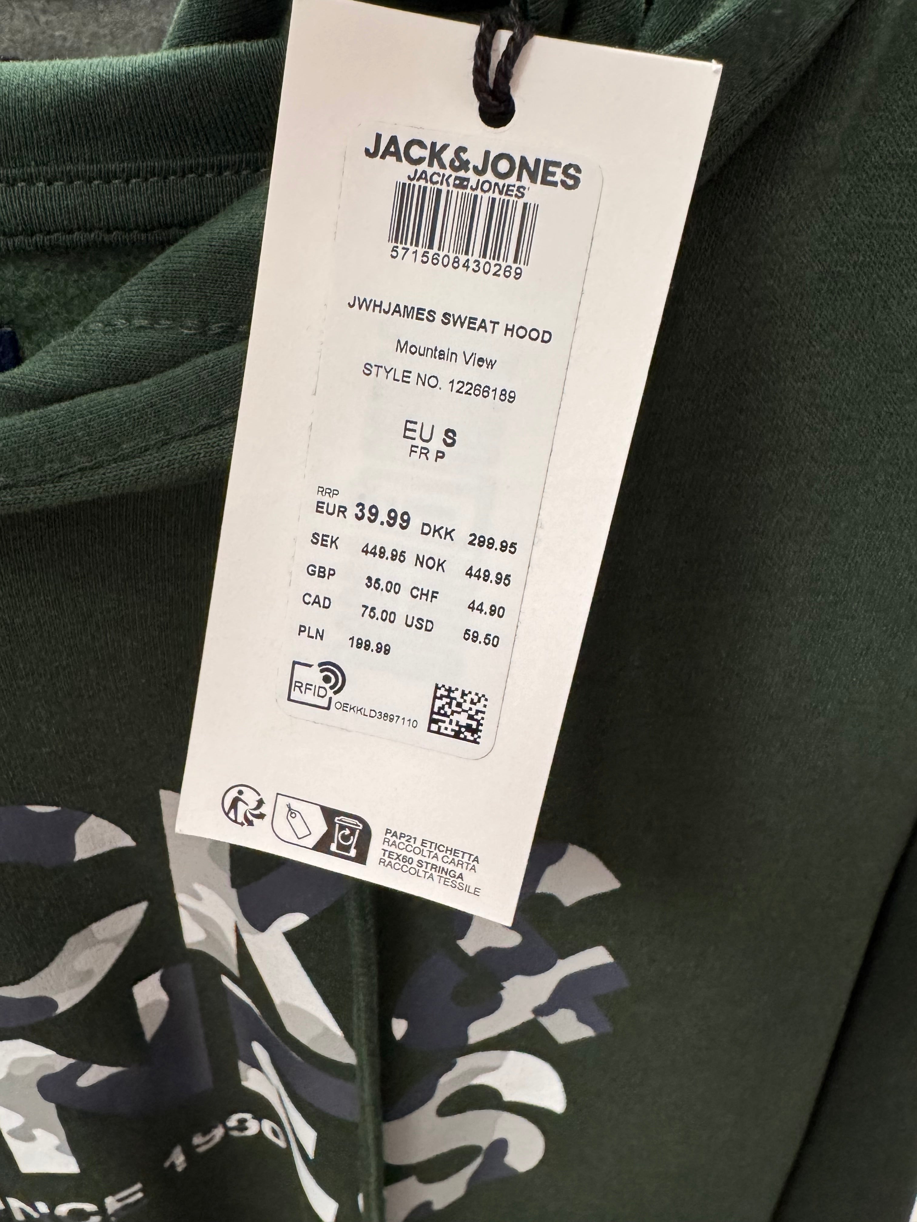 Jack & Jones hoodie with hood